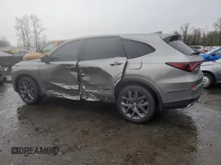 2023 Acura MDX w/A-Spec Package with VIN 5J8YE1H02PL026981, listed as a Copart auction lot 43169925 with 21,058 mi miles and Salvage Title. Bid and sale history available at carsss.com. Image 2.