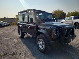 2009 Land Rover Defender with VIN SALLDHMS89A777340, listed as a Copart auction lot 76096744 with 119,952 mi miles and Clean title. Bid and sale history available at DreamBid. Image 1.