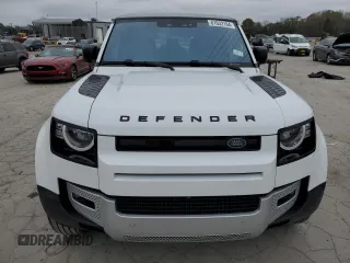 2021 Land Rover Defender S with VIN SALEJERX2M2050269, listed as a Copart auction lot 81032194 with 23,134 mi miles and Salvage title. Bid and sale history available at DreamBid. Image 5.