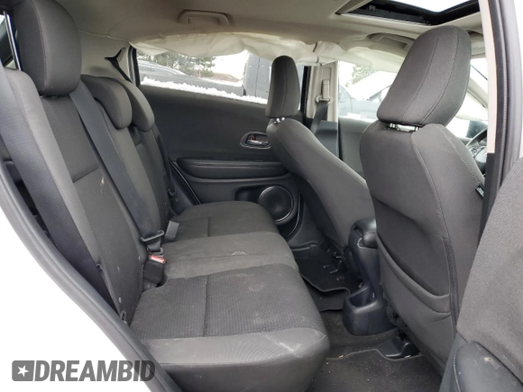 2022 Honda HR-V EX with VIN 3CZRU6H59NM731118, listed as a Copart auction lot 44976345 with 66,595 mi miles and Salvage Title. Bid and sale history available at carsss.com. Image 12.