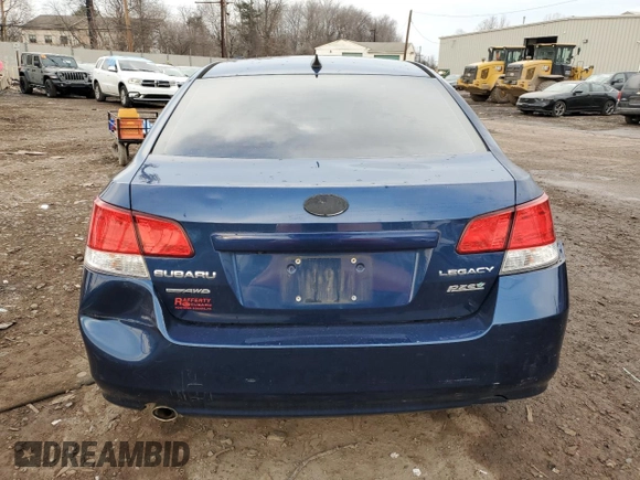2011 Subaru Legacy Limited Power Moon with VIN 4S3BMBL62B3217009, listed as a Copart auction lot 46629705 with 89,273 mi miles and Salvage title. Bid and sale history available at DreamBid. Image 6.