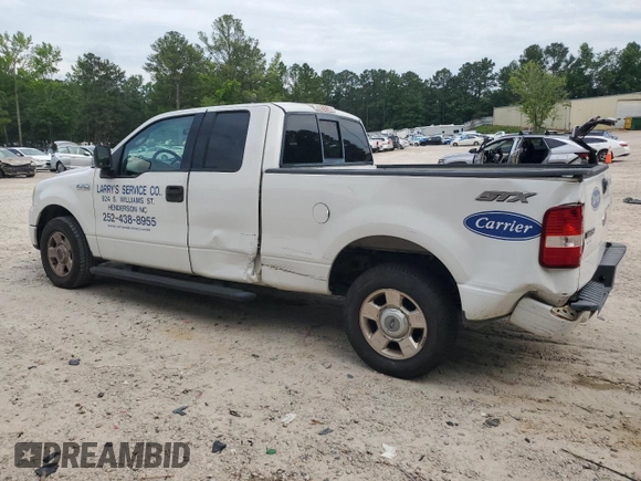 2004 Ford F-150 STX with VIN 1FTRX12W34NA58509, listed as a Copart auction lot 59686855 with 110,777 mi miles and Salvage title. Bid and sale history available at DreamBid. Image 2.