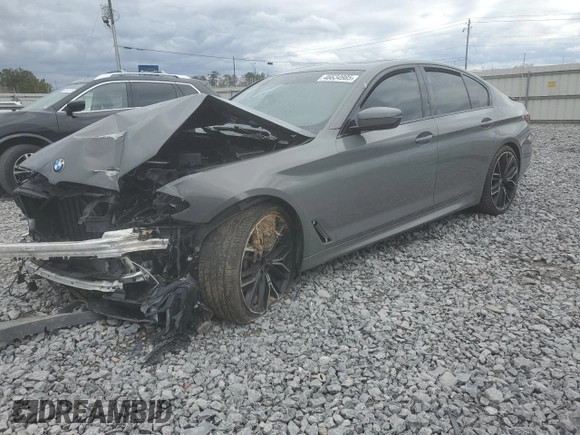 2022 BMW 5 Series 530i с VIN WBA53BH01NCJ56449, выставлен на аукционе Copart как лот 46634985 с пробегом Не указан миль и Списание • Salvage title. История ставок и продаж доступна на DreamBid. Изображение 1.