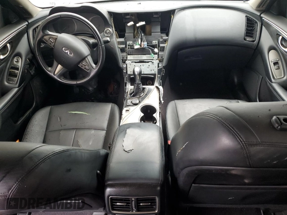 2017 Infiniti Q50 Premium with VIN JN1EV7AP2HM741642, listed as a Copart auction lot 49171665 with 90,501 mi miles and Salvage Title. Bid and sale history available at DreamBid. Image 8.