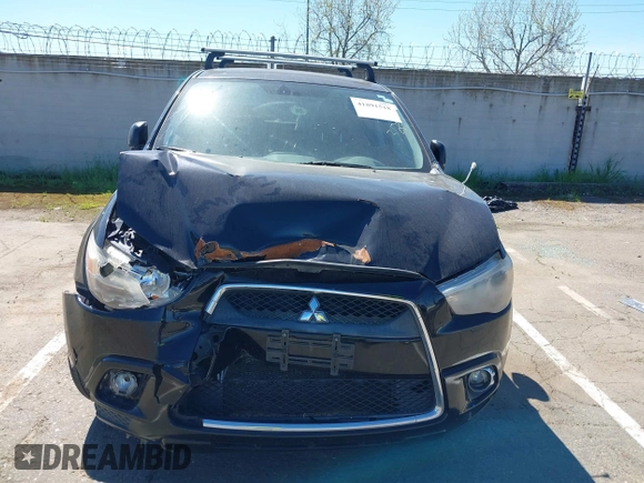 2012 Mitsubishi Outlander Sport SE with VIN JA4AR4AU4CZ004887, listed as a IAAI auction lot 41891518 with 1 mi miles. Bid and sale history available at carsss.com. Image 6.