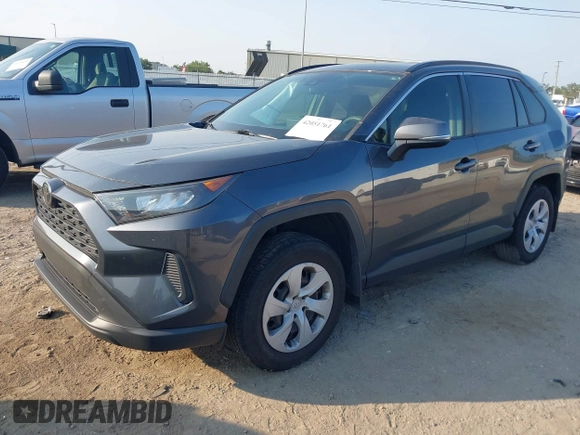 2019 Toyota RAV4 LE with VIN JTMK1RFV0KD003070, listed as a IAAI auction lot 42051761 with 86,651 mi miles. Bid and sale history available at carsss.com. Image 17.