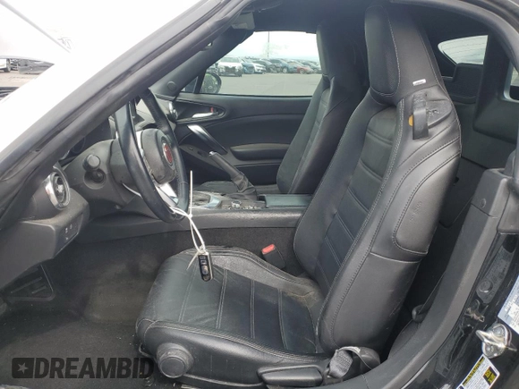 2017 FIAT 124 Spider Lusso with VIN JC1NFAEK1H0104865, listed as a Copart auction lot 49064915 with 46,155 mi miles and Salvage title. Bid and sale history available at DreamBid. Image 7.