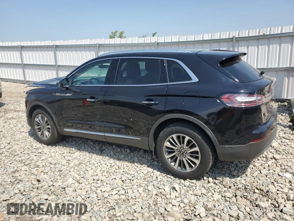 2020 Lincoln Nautilus Reserve with VIN 2LMPJ8K92LBL02561, listed as a Copart auction lot 59855385 with 29,622 mi miles and Salvage title. Bid and sale history available at DreamBid. Image 2.