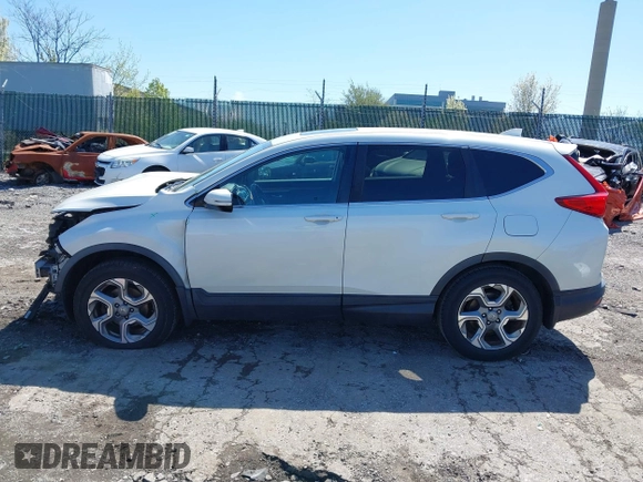 2018 Honda CR-V EX-L with VIN 2HKRW2H82JH609039, listed as a IAAI auction lot 42001550 with 1 mi miles. Bid and sale history available at carsss.com. Image 15.