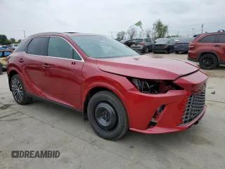 2023 Lexus RX with VIN 2T2BBMCA9PC014179, listed as a Copart auction lot 55597415 with 9,525 mi miles and Salvage Title. Bid and sale history available at carsss.com. Image 4.