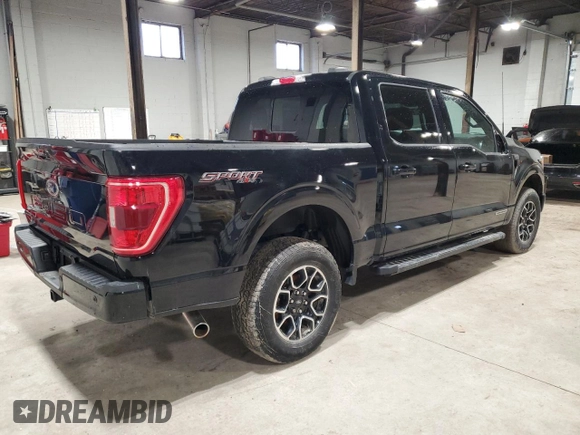 2022 Ford F-150 XL with VIN 1FTFW1ED3NFB61201, listed as a Copart auction lot 50728945 with 75,201 mi miles and Clean Title. Bid and sale history available at carsss.com. Image 3.