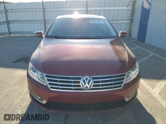 2014 Volkswagen CC Lux with VIN WVWRN7AN2EE519119, listed as a Copart auction lot 84211874 with 116,846 mi miles and Clean Title. Bid and sale history available at carsss.com. Image 5.