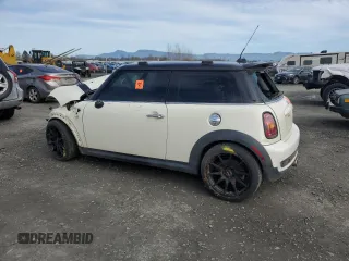 2008 MINI Hardtop S with VIN WMWMF73548TT92276, listed as a Copart auction lot 46636035 with Not Provided miles and Salvage Title. Bid and sale history available at DreamBid. Image 2.