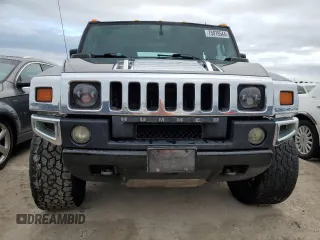 2008 Hummer H2 SUT with VIN 5GRGN22858H105935, listed as a Copart auction lot 75078544 with 0 mi miles and Salvage Title. Bid and sale history available at carsss.com. Image 5.
