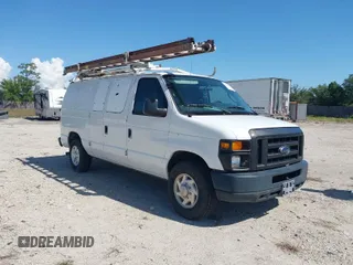 2009 Ford Econoline Cargo with VIN 1FTNE24L09DA20522, listed as a IAAI auction lot 41864575 with 131,216 mi miles and . Bid and sale history available at DreamBid. Image 1.