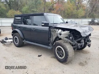 2022 Ford Bronco with VIN 1FMEE5DP9NLA92965, listed as a Copart auction lot 82381544 with 60,744 mi miles and Salvage Title. Bid and sale history available at carsss.com. Image 4.