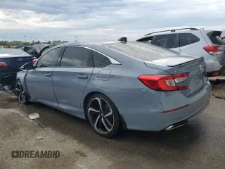 2022 Honda Accord Sedan Sport SE with VIN 1HGCV1F41NA011168, listed as a Copart auction lot 66585994 with 62,567 mi miles and Salvage Title. Bid and sale history available at carsss.com. Image 2.