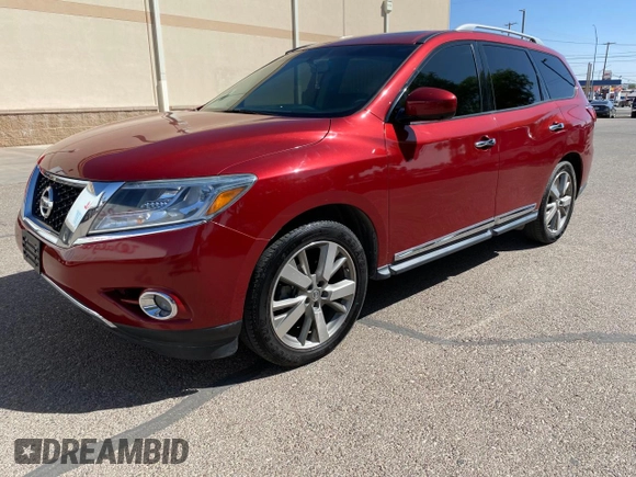 2016 Nissan Pathfinder S with VIN 5N1AR2MM1GC616054, listed as a Copart auction lot 56668185 with 97,804 mi miles and Clean title. Bid and sale history available at DreamBid. Image 2.