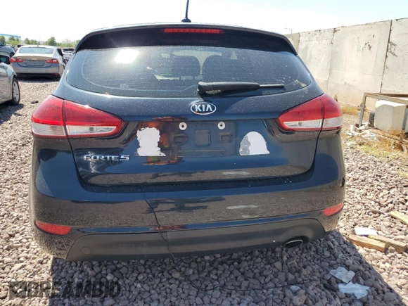 2018 Kia Forte LX with VIN KNAFK5A81J5773924, listed as a Copart auction lot 70299094 with 114,137 mi miles and Salvage Title. Bid and sale history available at carsss.com. Image 6.