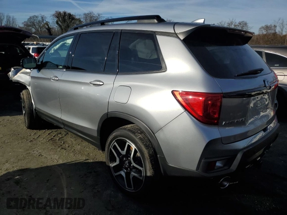 2022 Honda Passport Elite z VIN 5FNYF8H05NB029121, wystawiony jako Copart lot #84228064 z przebiegiem 25 154 mil mil oraz Szkoda całkowita • Salvage title. Historia ofert i sprzedaży dostępna na DreamBid. Obrazek 2.