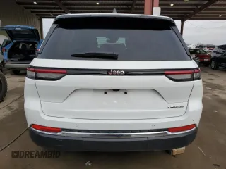 2024 Jeep Grand Cherokee Laredo X with VIN 1C4RJGAG1RC680740, listed as a Copart auction lot 41856805 with 45,235 mi miles and Clean title. Bid and sale history available at DreamBid. Image 6.
