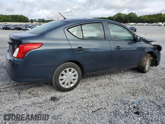 2016 Nissan Versa S with VIN 3N1CN7AP0GL885223, listed as a Copart auction lot 61551645 with 181,478 mi miles and Salvage title. Bid and sale history available at DreamBid. Image 3.