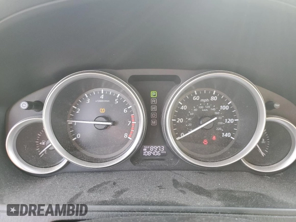 2014 Mazda CX-9 Grand Touring with VIN JM3TB3DVXE0444239, listed as a Copart auction lot 48280945 with 108,406 mi miles and Clean Title. Bid and sale history available at DreamBid. Image 9.