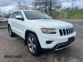 2015 Jeep Grand Cherokee Limited with VIN 1C4RJFBG0FC609727, listed as a Copart auction lot 53431285 with 181,000 mi miles and Clean Title. Bid and sale history available at carsss.com. Image 1.