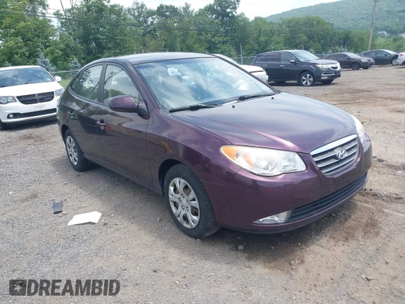 2009 Hyundai Elantra GLS with VIN KMHDU46D09U788822, listed as a IAAI auction lot 42632021 with 122,740 mi miles and . Bid and sale history available at DreamBid. Image 1.
