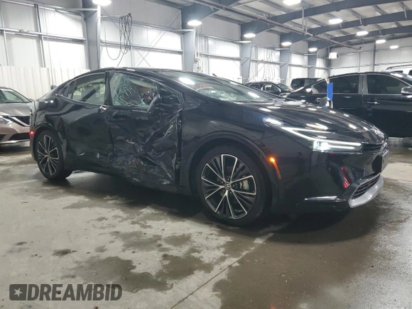2023 Toyota Prius LE with VIN JTDADABU0P3000216, listed as a Copart auction lot 51135365 with 18,138 mi miles and Salvage Title. Bid and sale history available at DreamBid. Image 4.