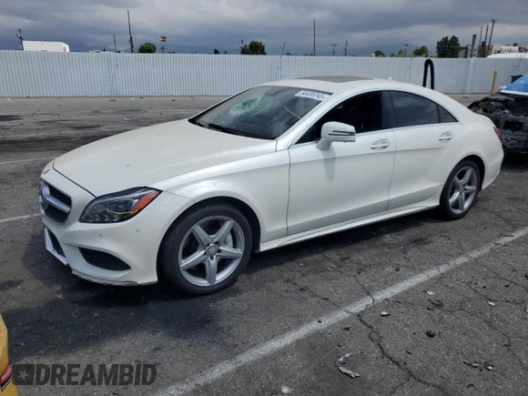 2015 Mercedes-Benz CLS 550 with VIN WDDLJ7DB3FA139093, listed as a Copart auction lot 54435745 with 150,234 mi miles and Clean title. Bid and sale history available at DreamBid. Image 1.