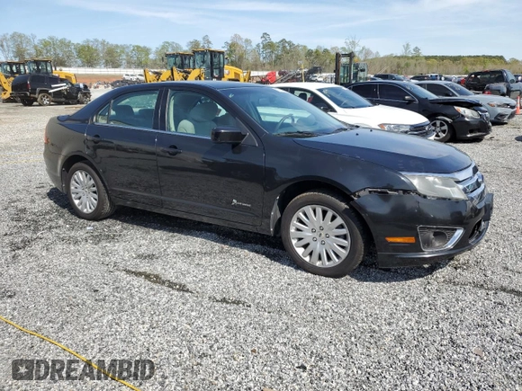 2010 Ford Fusion Hybrid with VIN 3FADP0L33AR171576, listed as a Copart auction lot 51453405 with 26,517 mi miles and Salvage title. Bid and sale history available at DreamBid. Image 4.