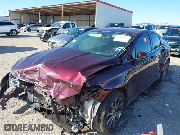 2017 Ford Fusion SE with VIN 3FA6P0H74HR406629, listed as a IAAI auction lot 41457066 with 1 mi miles. Bid and sale history available at carsss.com. Image 2.
