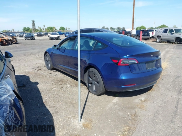 2023 Tesla Model 3 Long Range with VIN 5YJ3E1EB0PF620745, listed as a IAAI auction lot 42010603 with 39,846 mi miles and . Bid and sale history available at DreamBid. Image 3.