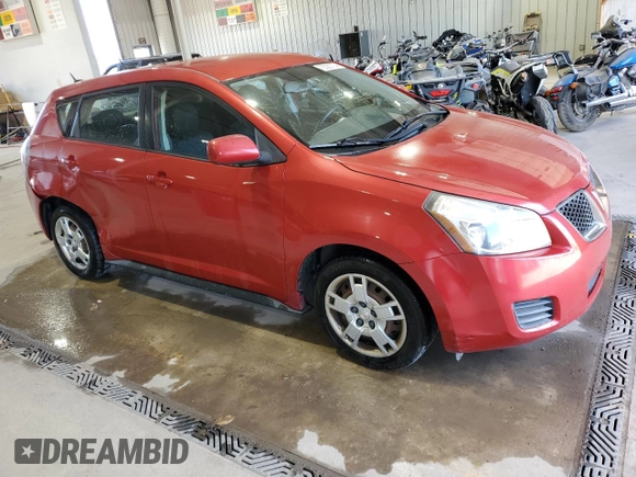 2009 Pontiac Vibe w/1SB with VIN 5Y2SP67059Z439698, listed as a Copart auction lot 75320774 with 132,107 mi miles and Salvage Title. Bid and sale history available at carsss.com. Image 4.