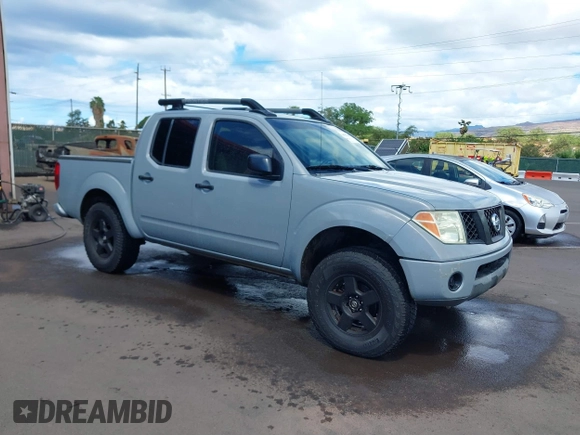 2007 Nissan Frontier LE with VIN 1N6AD07W17C438647, listed as a IAAI auction lot 40502289 with 153,553 mi miles and . Bid and sale history available at DreamBid. Image 1.
