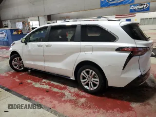 2023 Toyota Sienna Platinum with VIN 5TDESKFC5PS103449, listed as a Copart auction lot 85737154 with 16,186 mi miles and Non Repairable. Bid and sale history available at DreamBid. Image 2.