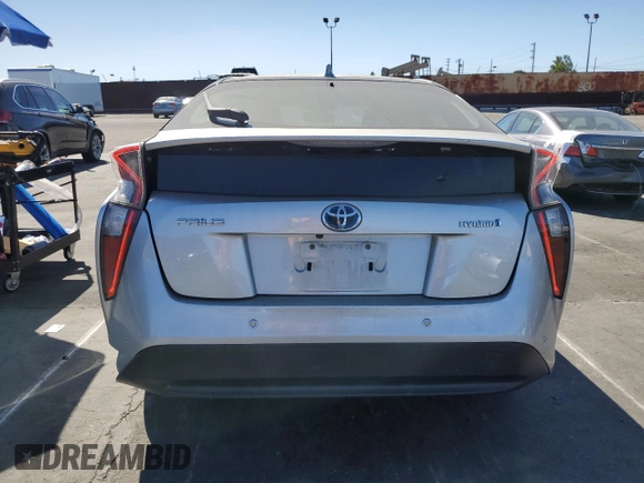 2016 Toyota Prius Four с VIN JTDKARFU6G3004762, выставлен на аукционе Copart как лот 46879575 с пробегом 117 289 миль миль и Списание • Salvage title. История ставок и продаж доступна на DreamBid. Изображение 6.