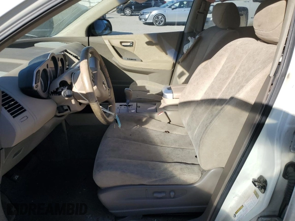2006 Nissan Murano S with VIN JN8AZ08TX6W415345, listed as a Copart auction lot 78398824 with 240,480 mi miles and Salvage title. Bid and sale history available at DreamBid. Image 7.