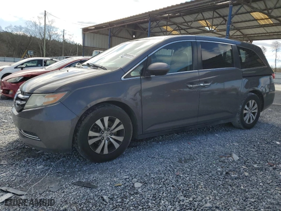 2016 Honda Odyssey EX with VIN 5FNRL5H48GB069856, listed as a Copart auction lot 47400535 with 289,107 mi miles and Salvage Title. Bid and sale history available at carsss.com. Image 1.