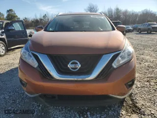 2017 Nissan Murano SV with VIN 5N1AZ2MGXHN119956, listed as a Copart auction lot 46049085 with 159,935 mi miles and Salvage Title. Bid and sale history available at carsss.com. Image 5.