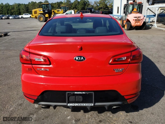 2016 Kia Forte Koup SX with VIN KNAFZ6A33G5623683, listed as a Copart auction lot 78268644 with 110999 miles and Salvage Title. Bid and sale history available at carsss.com. Image 6.