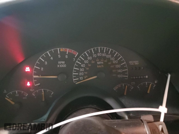 1995 Pontiac Firebird Trans Am с VIN 2G2FV32P3S2211318, выставлен на аукционе Copart как лот 60168445 с пробегом 91 250 миль миль и Чистый • Clean title. История ставок и продаж доступна на DreamBid. Изображение 9.