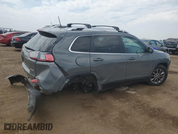 2019 Jeep Cherokee Latitude Plus with VIN 1C4PJMLX9KD393973, listed as a Copart auction lot 62123295 with 79,338 mi miles and Salvage title. Bid and sale history available at DreamBid. Image 3.