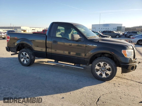 2012 Ford F-150 XL with VIN 1FTMF1CF2CKE05338, listed as a Copart auction lot 85856774 with 78,205 mi miles and Salvage Title. Bid and sale history available at carsss.com. Image 4.