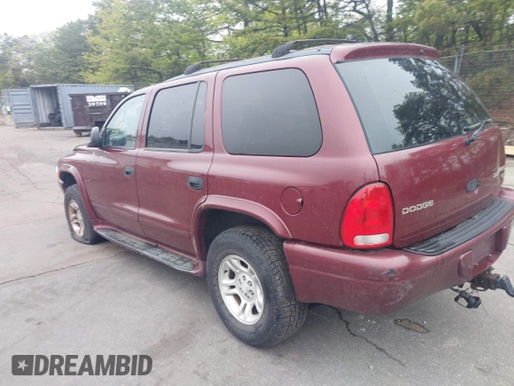 2003 Dodge Durango SLT with VIN 1D4HS48N13F543401, listed as a IAAI auction lot 42191488 with 280,092 mi miles and . Bid and sale history available at DreamBid. Image 3.