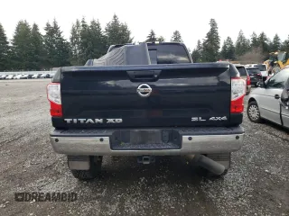 2016 Nissan Titan XD Platinum Reserve with VIN 1N6BA1F49GN500481, listed as a Copart auction lot 88679525 with 42,820 mi miles and Salvage Title. Bid and sale history available at carsss.com. Image 6.