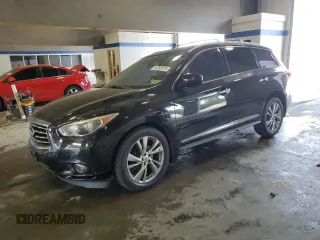 2014 Infiniti QX60 with VIN 5N1AL0MM0EC509273, listed as a Copart auction lot 55065875 with 153,349 mi miles and Salvage Title. Bid and sale history available at DreamBid. Image 1.