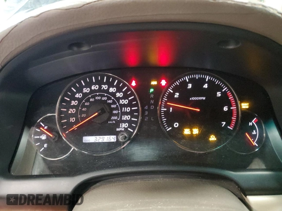 2004 Lexus GX 470 with VIN JTJBT20X740025411, listed as a Copart auction lot 55363145 with 329,164 mi miles and Salvage Title. Bid and sale history available at DreamBid. Image 9.