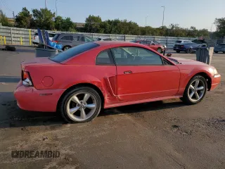 2004 Ford Mustang Standard with VIN 1FAFP40604F194460, listed as a Copart auction lot 48807575 with 210,085 mi miles and Salvage Title. Bid and sale history available at carsss.com. Image 3.